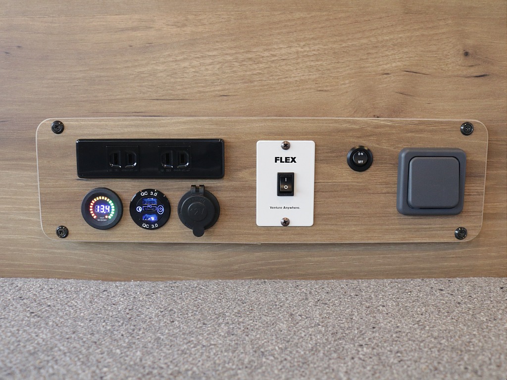 デジタルバッテリー残量計集中コントロールパネル