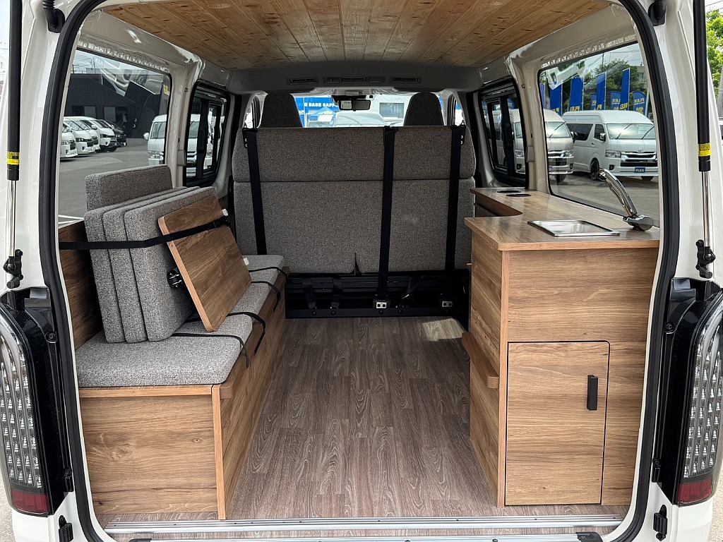 荷物も積み込み可能です♪