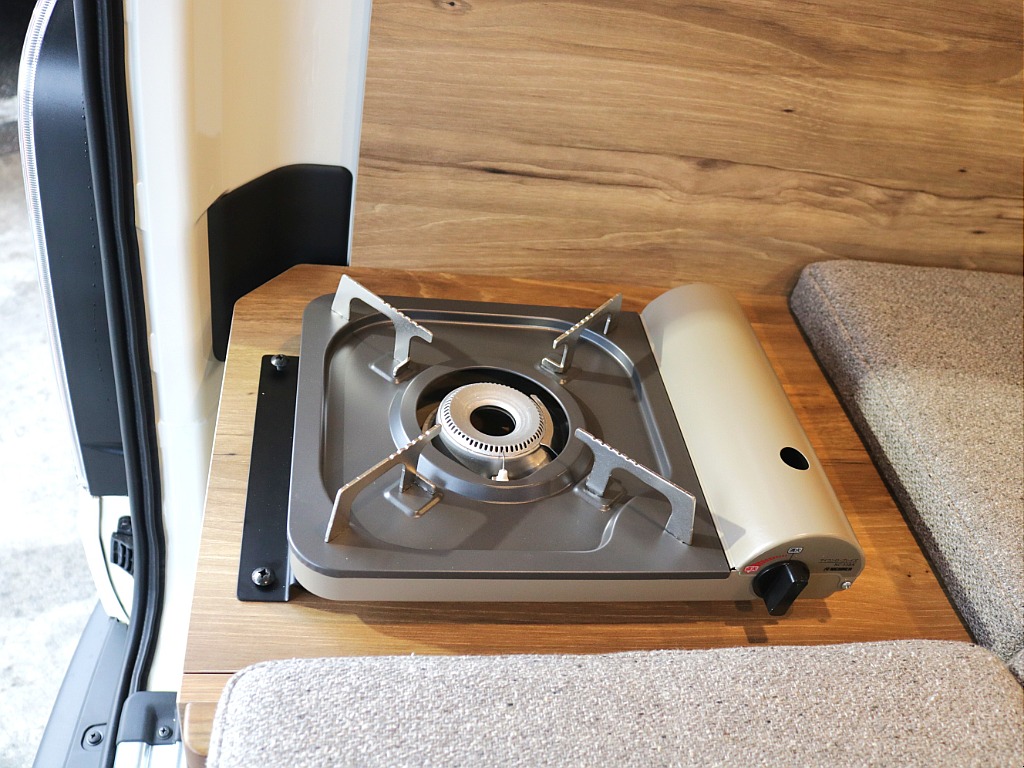 カセットコンロ標準装備