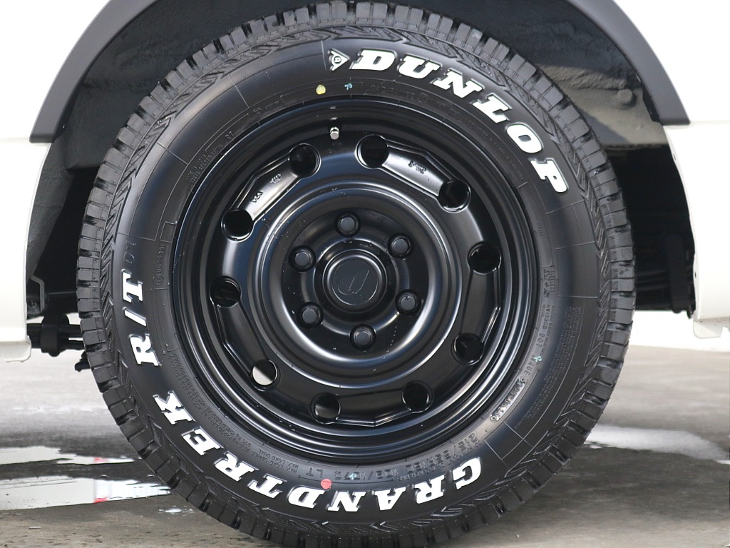 オリジナル16インチアルミホイール・ダンロップグランドテックR/Tタイヤ