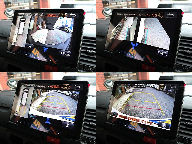 パノラミックビューモニターも大画面でご覧いただけます☆