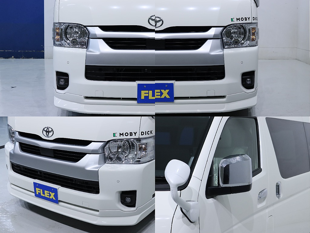 FLEXオリジナルフロントスポイラー付き！