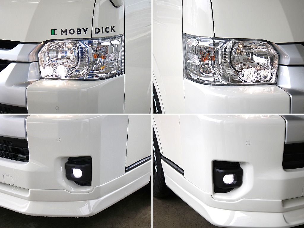 LEDヘッドライトにLEDフォグランプが搭載してます！