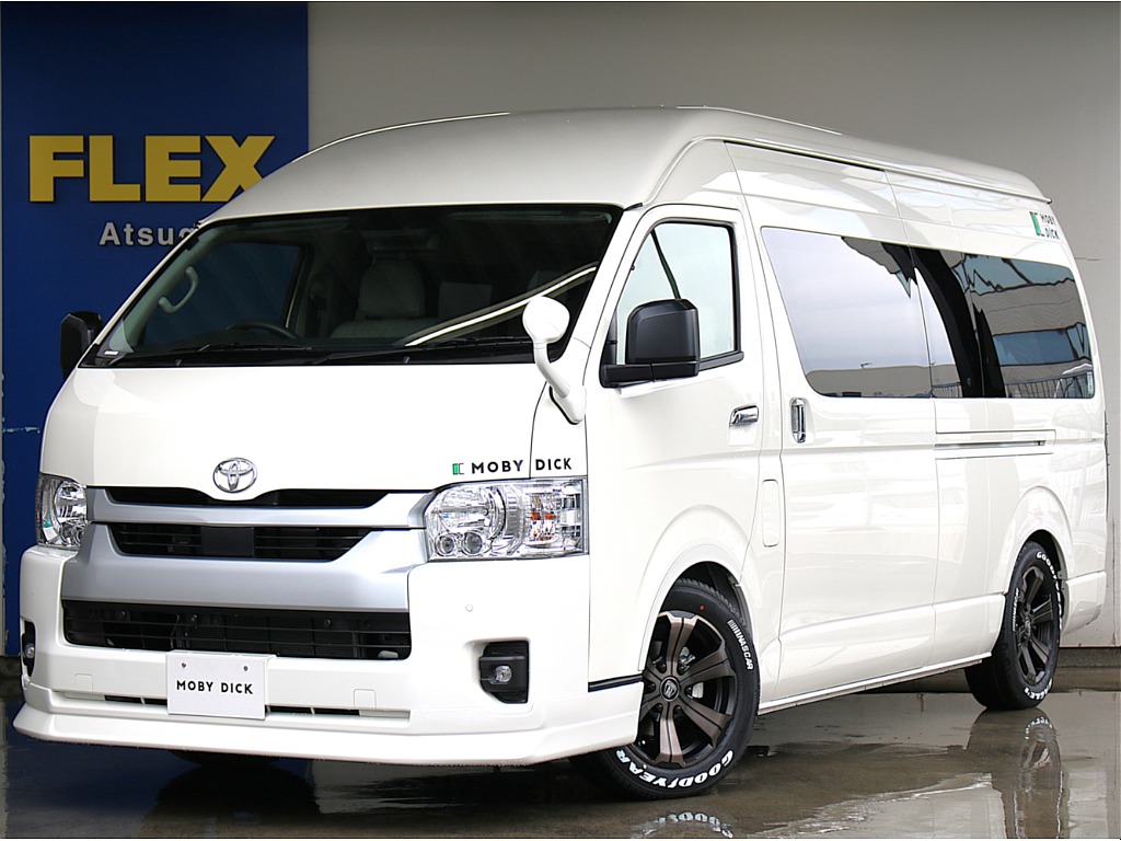 新車　ハイエースコミューター　GL　ガソリン4WD　オリジナルキャンピングカー！COMCAM！