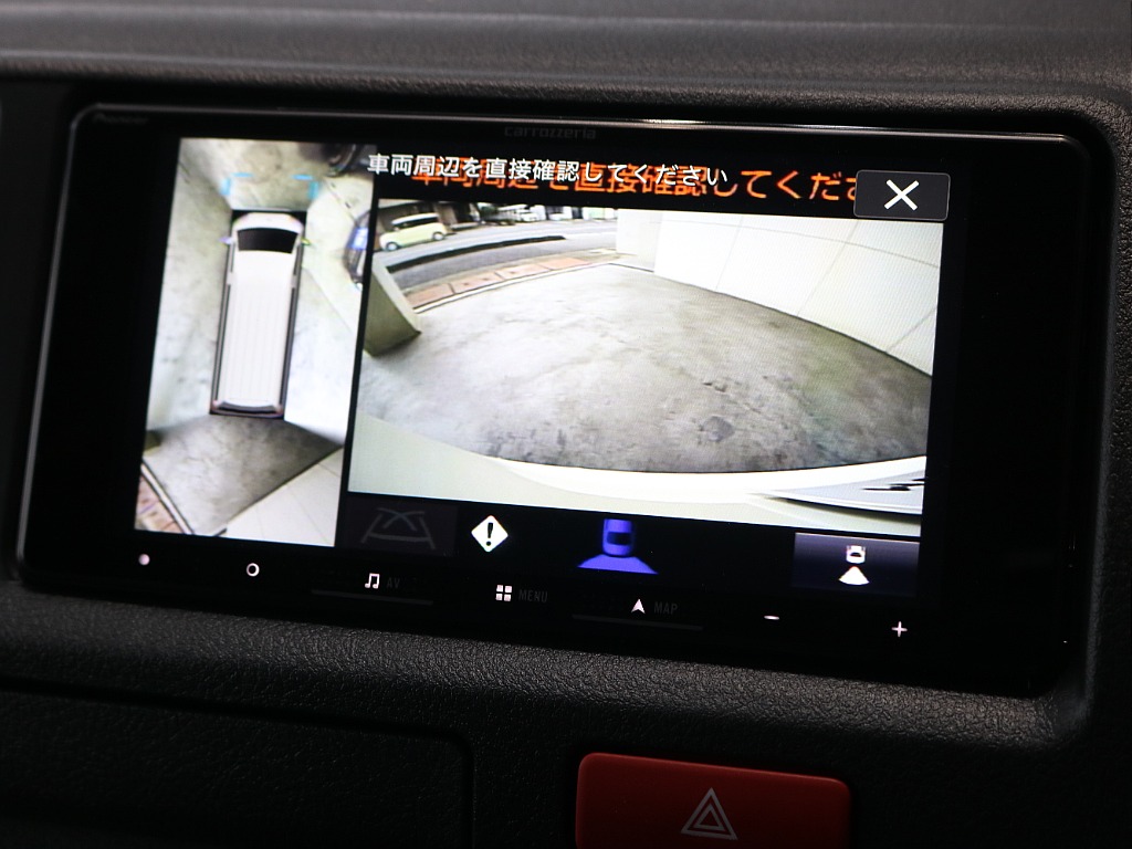 バックカメラ装着済みですので後退時も安心です♪♪