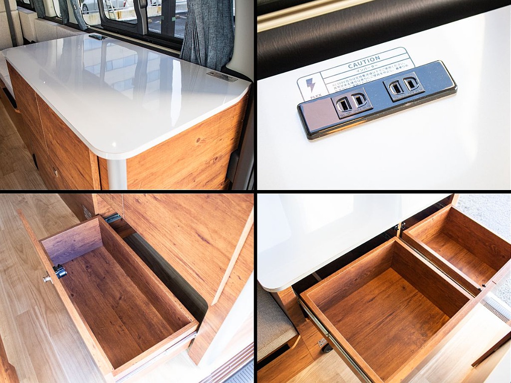 収納スペースも十分に確保されております！