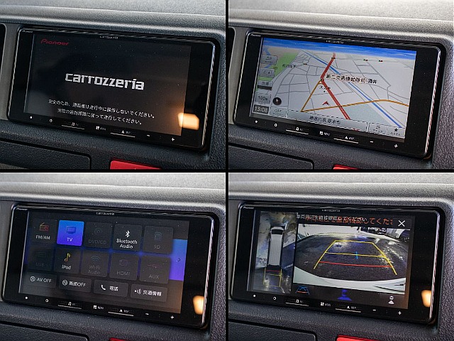 カロッツェリア製7インチナビを装備しております！