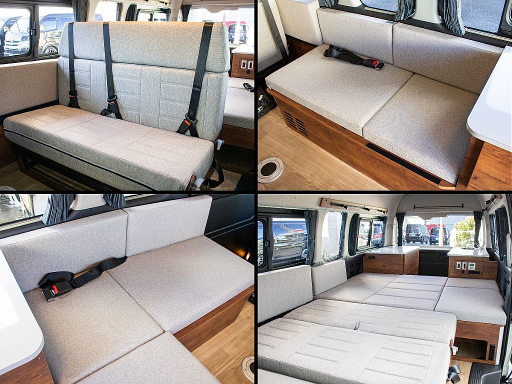 スーパーロングのボディならではの広々とした車内空間となっております！