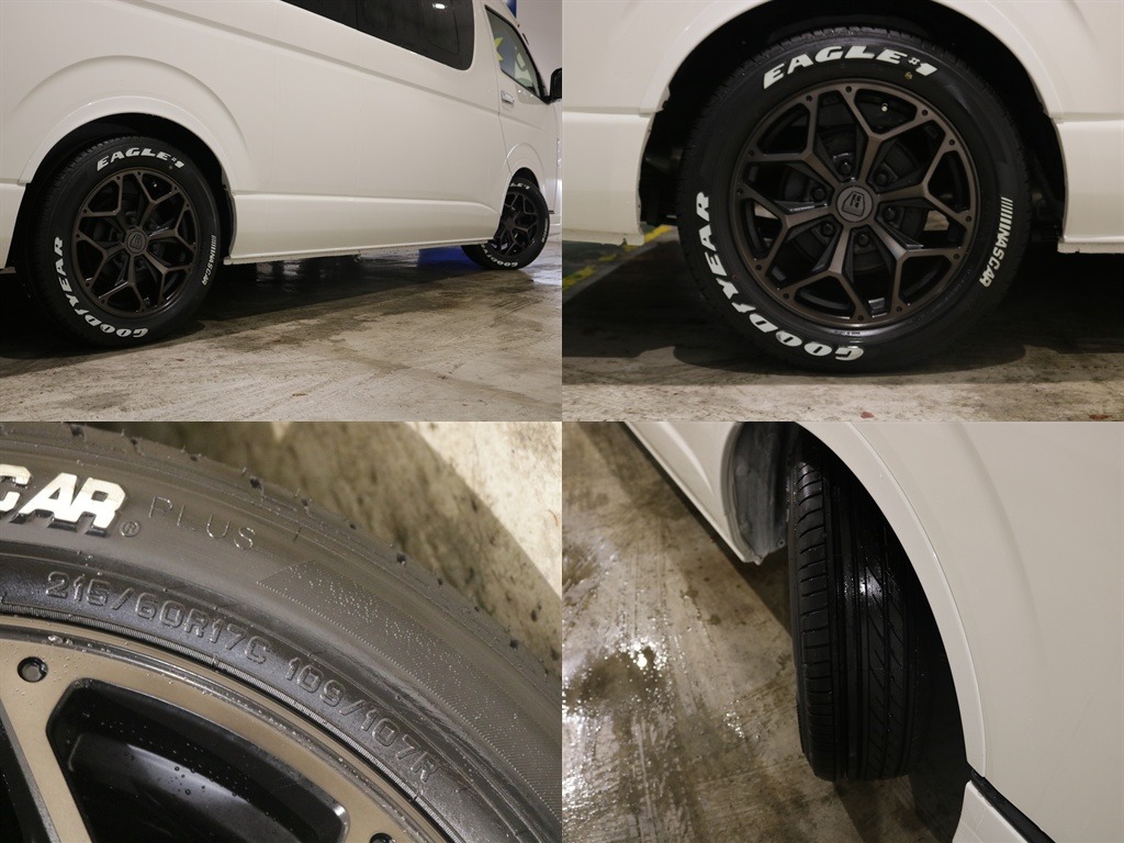 バルベロ　スタイリングヘックス　17inアルミ＆グッドイヤー　ナスカータイヤ　17in装備済み♪ ローダウン車両に相性いいですね♪