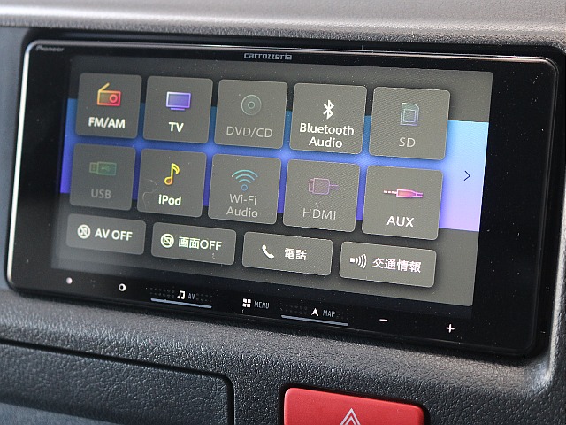 カロッツェリア7インチナビが装着済みです♪♪