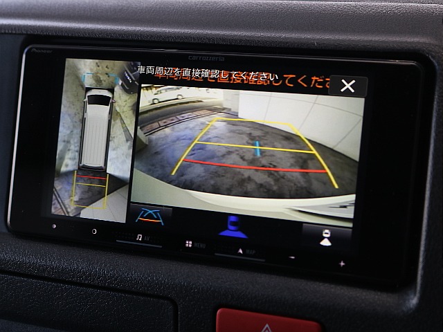 バックカメラ装着済みですので後退時も安心です♪♪