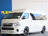 【新車】ハイエース　コミューターベース　FLEXオリジナルキャンピングカー MOBYDICK　コムキャン　ホワイト　ガソリン4WD入庫致しました☆☆