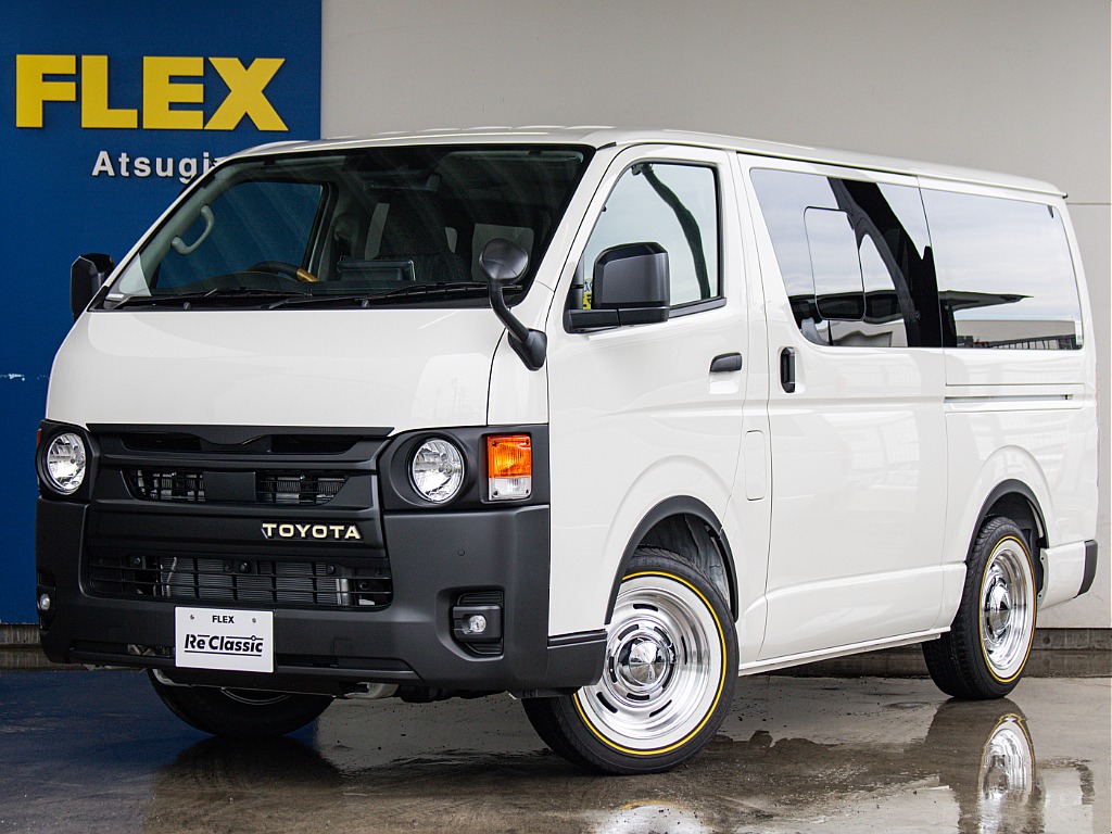 新車　ハイエースバン　DX　GLパッケージ　2.0L　ガソリン2WD　オリジナル内装架装WoodRim！