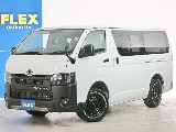 常時７０台以上のハイエース在庫数、フレックス株式会社ハイエース千葉北店！