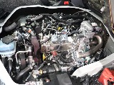 助手席下のエンジンルーム
