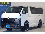 【新車入庫】ハイエースバン　DX　 2.8　ディーゼル２WD　WoodRim内装架装　アルパインナビ　ブラックエディション！