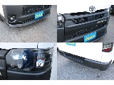 FLEXフロントスポイラー、Re Classicグリル、ヘッドライトインナーブラック施工、クリアランスソナー！