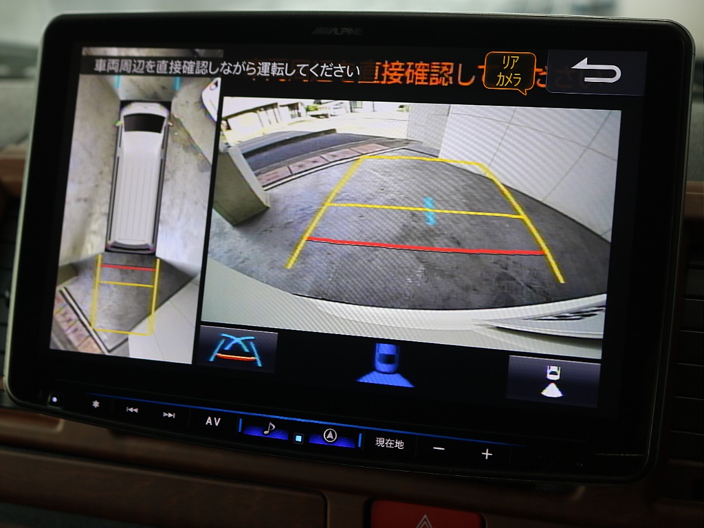 バックカメラ装着済みですので後退時も楽々です♪♪