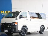 【新車】ハイエース　バン　DX　ガソリン2WD FLEXオリジナルの内装『WoodRim』が入庫しました♪