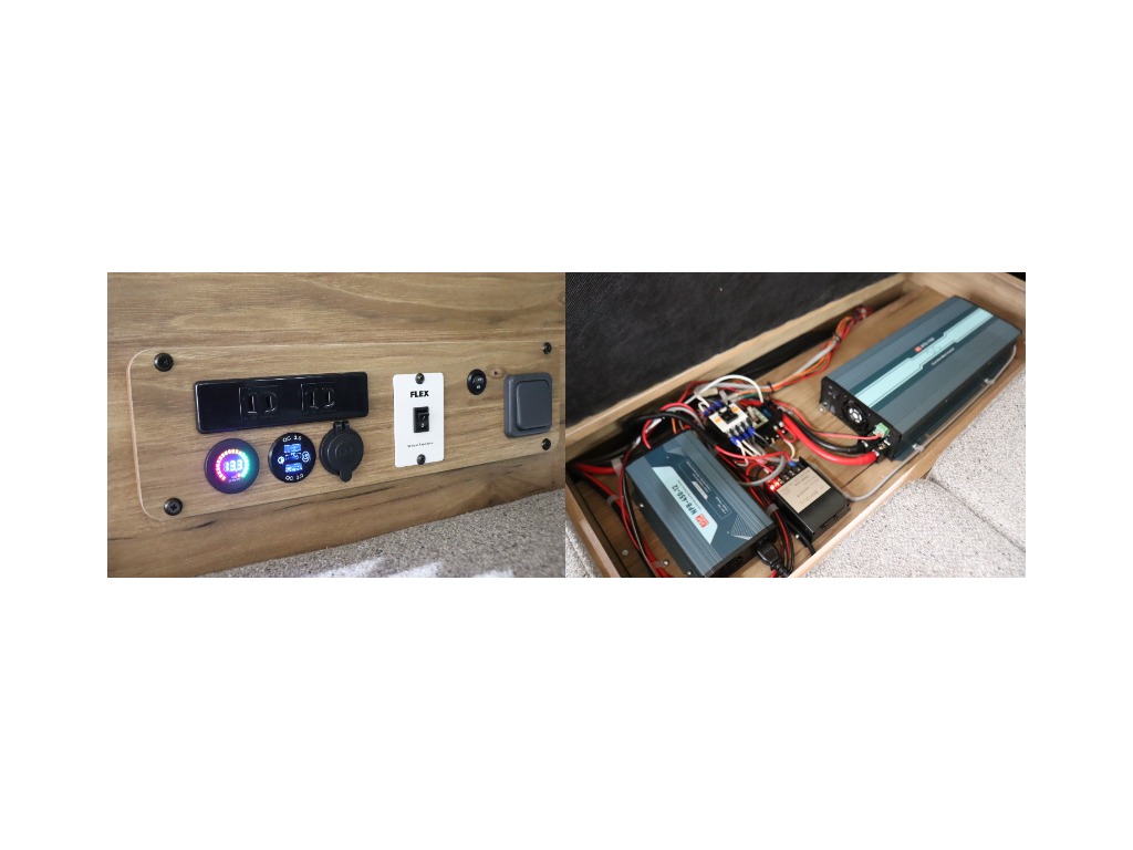 走行充電システムや1500Wインバーターを搭載！