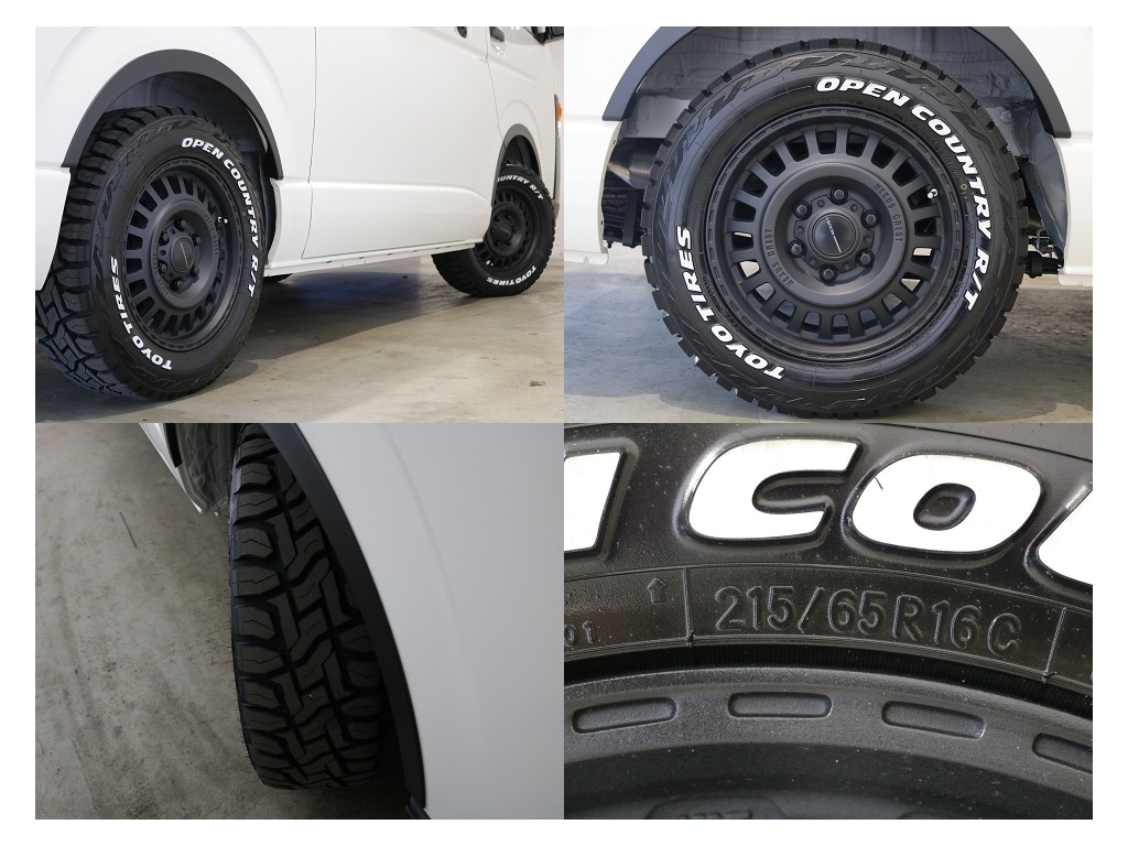 ネクサスクレストNC-1　16インチアルミホイール＆オープンカントリーRTタイヤ装着済みです♪