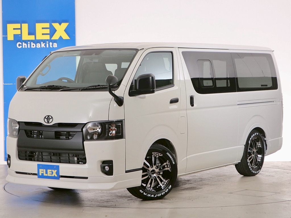 トヨタ ハイエースバン 5ドアバン2.0DXロングGLパッケージ ベッドカスタムＰＫＧ 千葉県