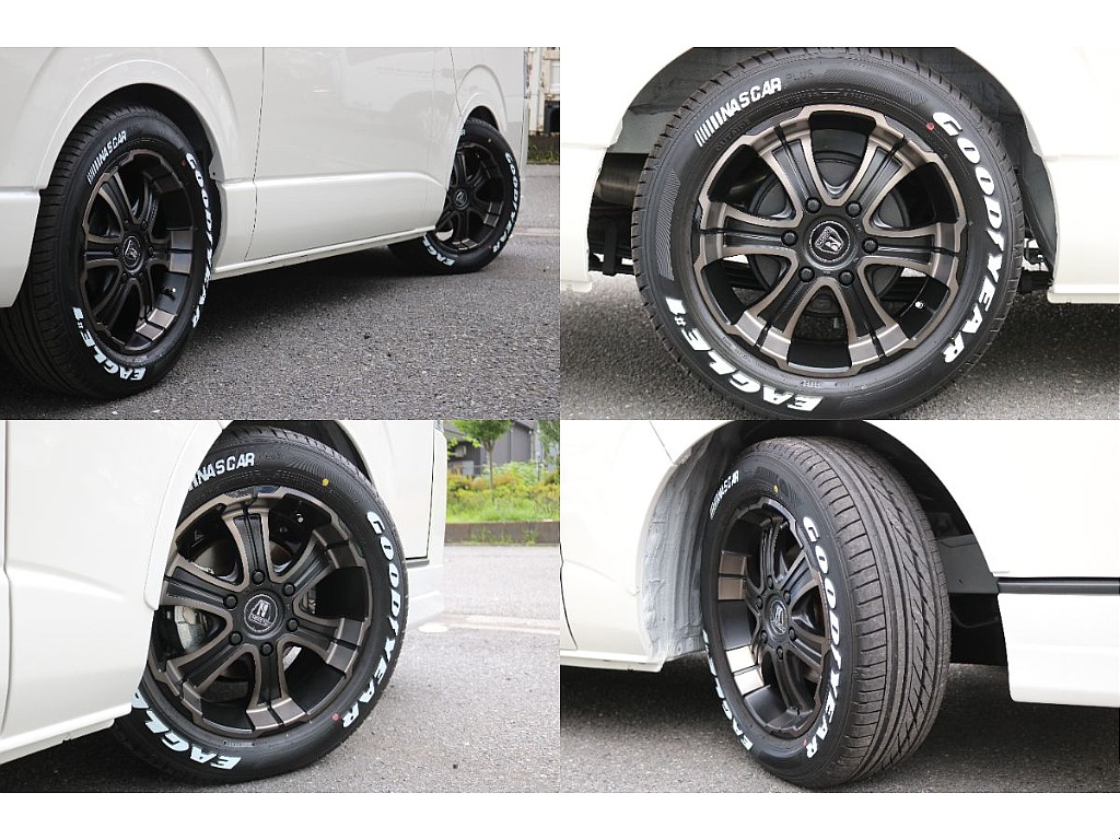ワイルドディープス17インチアルミ×グッドイヤーナスカータイヤ！