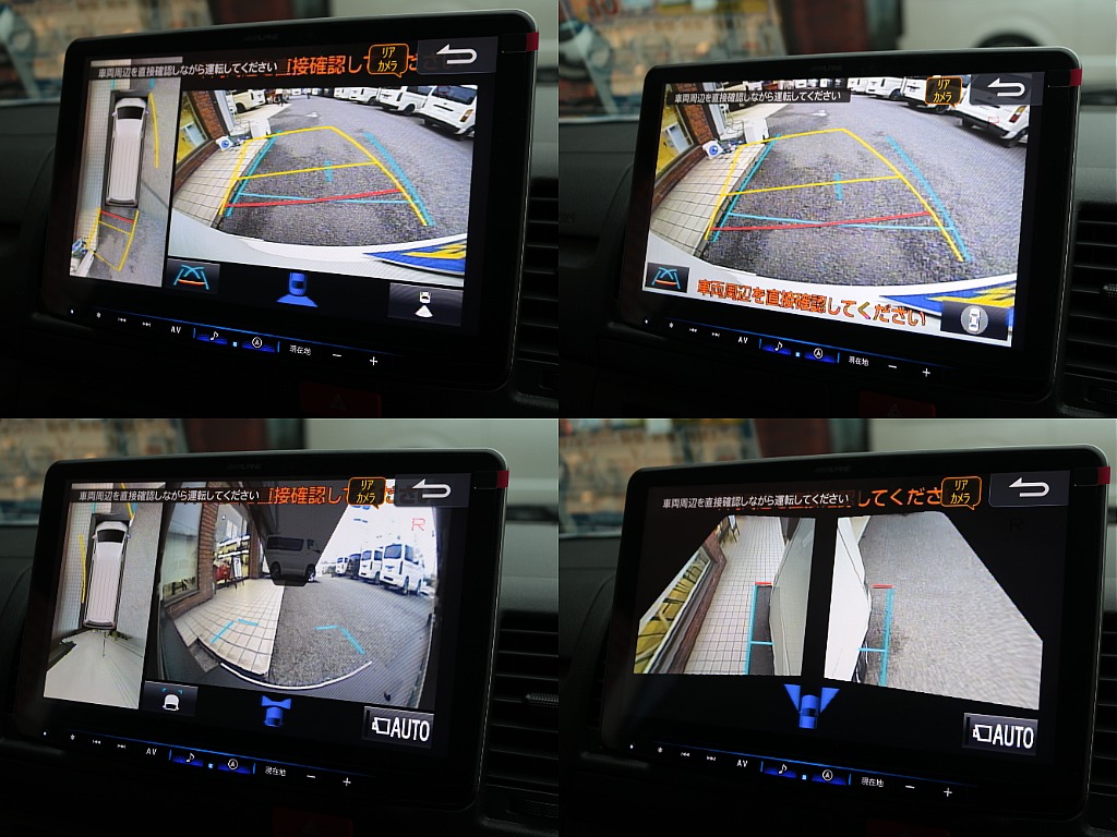 パノラミックビューモニターで360度リアルタイム映像でご確認可能です☆