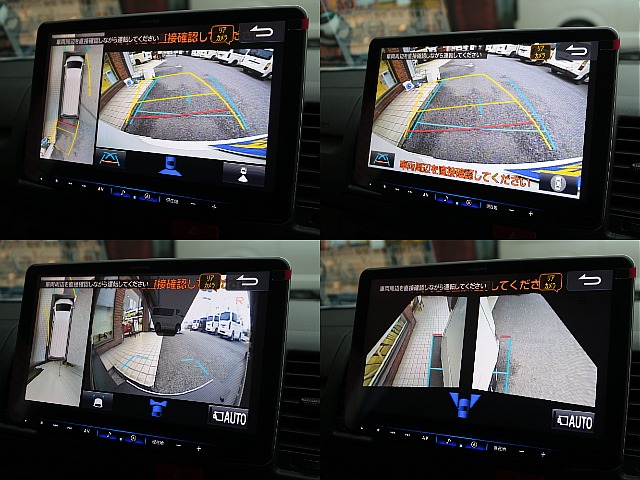 パノラミックビューモニターで360度リアルタイム映像でご確認可能です☆