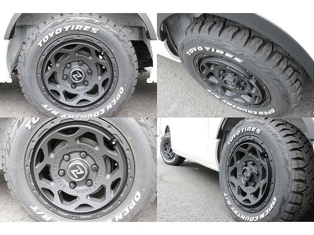 ＴＯＹＯオープンカントリー１６インチタイヤ装備！！