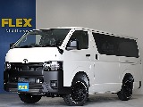 新車ハイエースＤＸ２８００ディーゼル４ＷＤブラックエディション完成！！オリジナルスポイラーオリジナル１６インチアルミオープンカントリー１６インチタイヤオリジナルオーバーフェンダーオリジナルＬＥＤテール