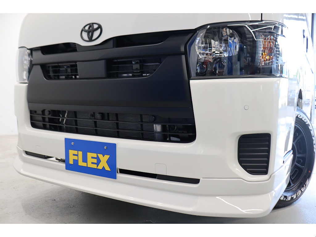 FLEXフロントスポイラーで引き締まったフロントフェイスです☆