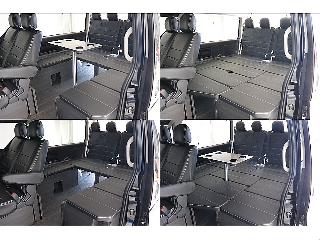 新作内装架装【familiar】車中泊も可能な使い勝手の良いシートアレンジ！