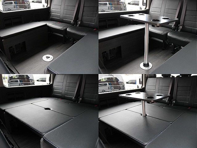 多彩なシートアレンジが可能です☆