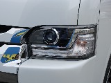 Bi-beam LEDヘッドランプ ロービーム・ハイビーム一体型の高輝度LED 夜間走行時の視認性・対向車などからの被視認性もアップ