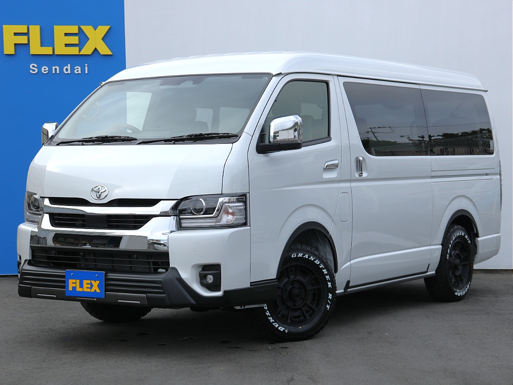 ★新車　９型　ハイエース　ワゴン　フレックスオリジナル内装架装車　ガソリン　４WD★