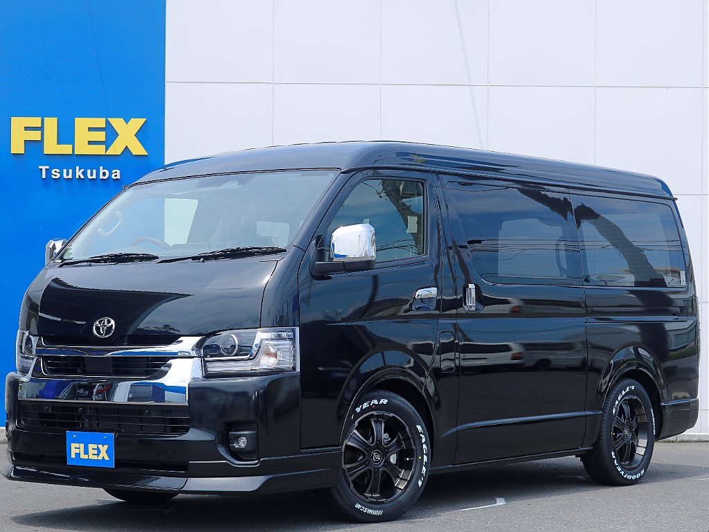 現行9型ハイエースワゴンGL2WD ブラックマイカ