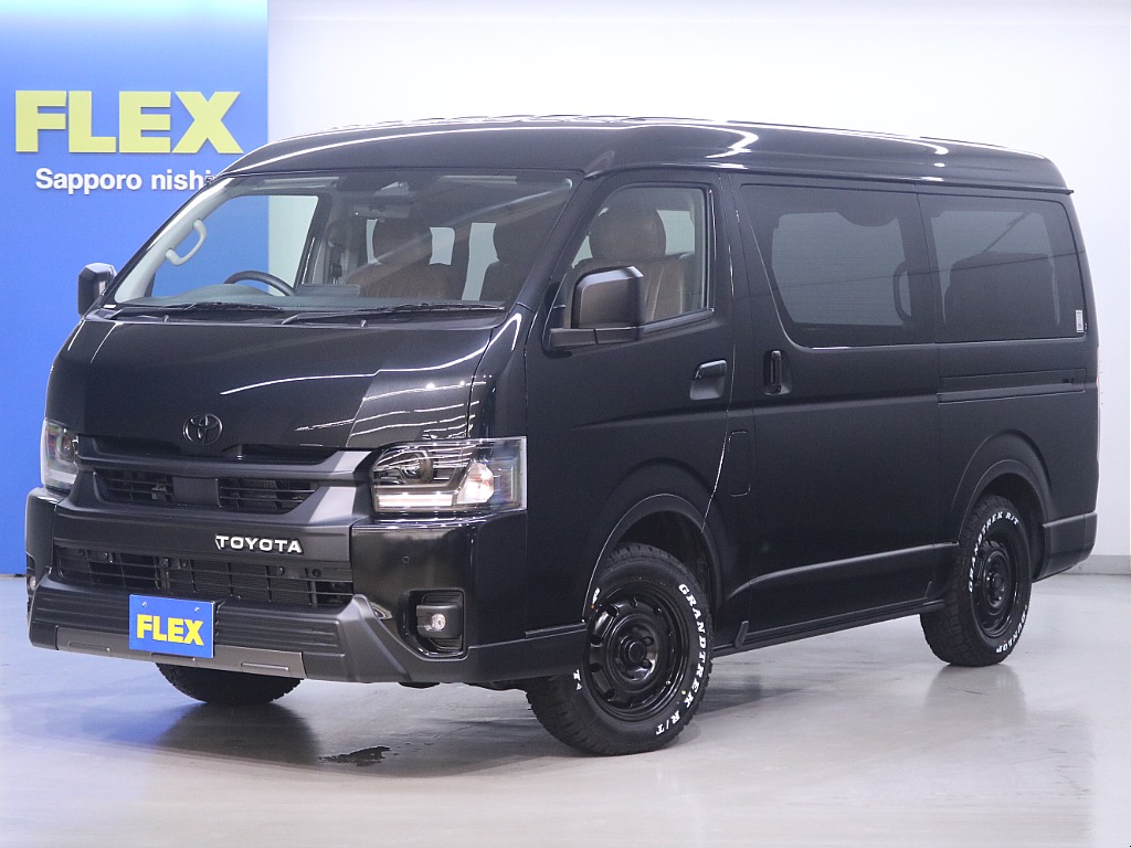新車9型ハイエースワゴンGL4WD ノットレコード×内装架装familiar