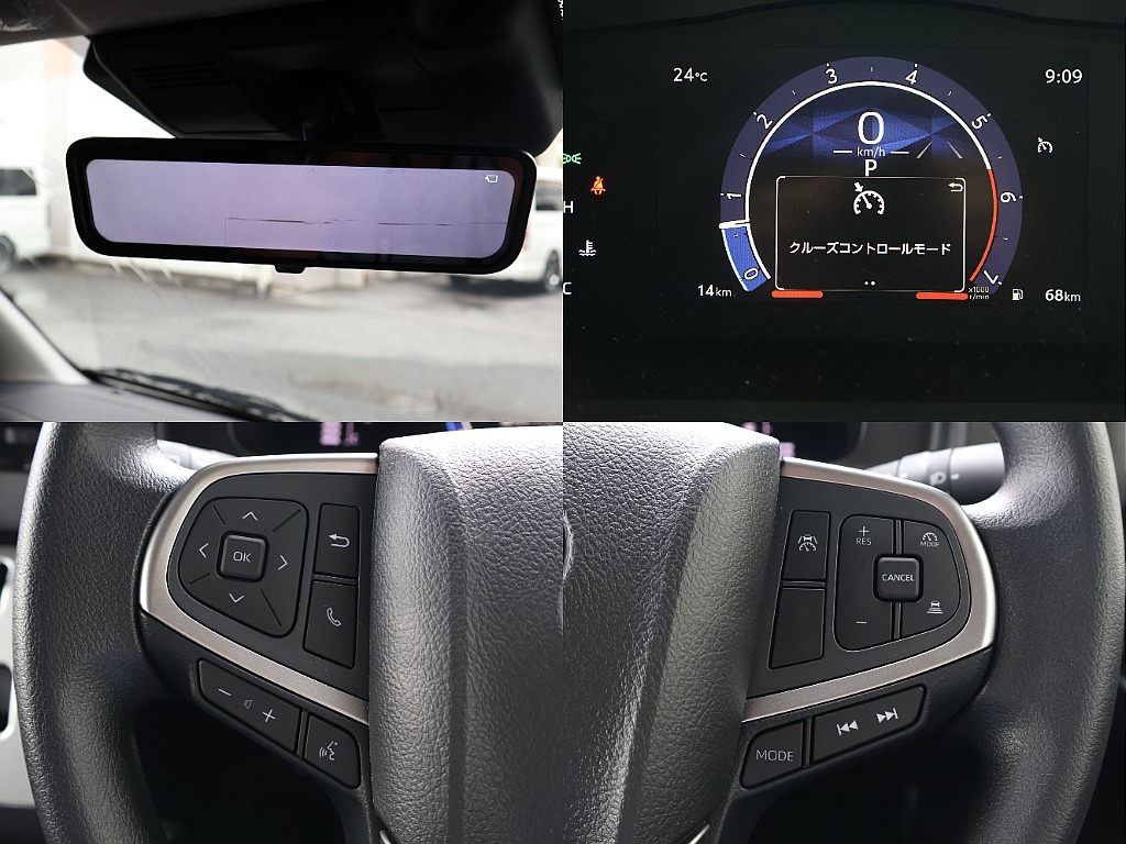 メーカーオプションのデジタルインナーミラーを装備しております！