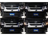 メーカーオプションのBiBeamヘッドランプを完備！迫力あるフロントフェイス！