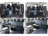 リア全面床張り施工済み、専用テーブルＫＩＴ装備！！
