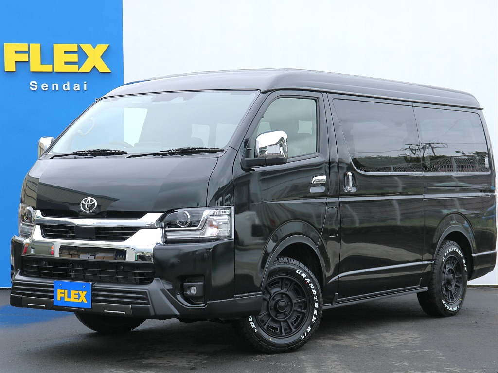 ★新車　９型　ハイエース　ワゴン　フレックスオリジナル内装架装車　ガソリン　４WD★