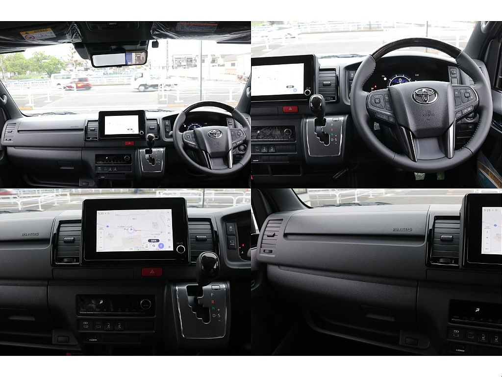 ダークプライムⅡ専用のコンビハンドル、シフトノブ、インテリアパネル装備！！