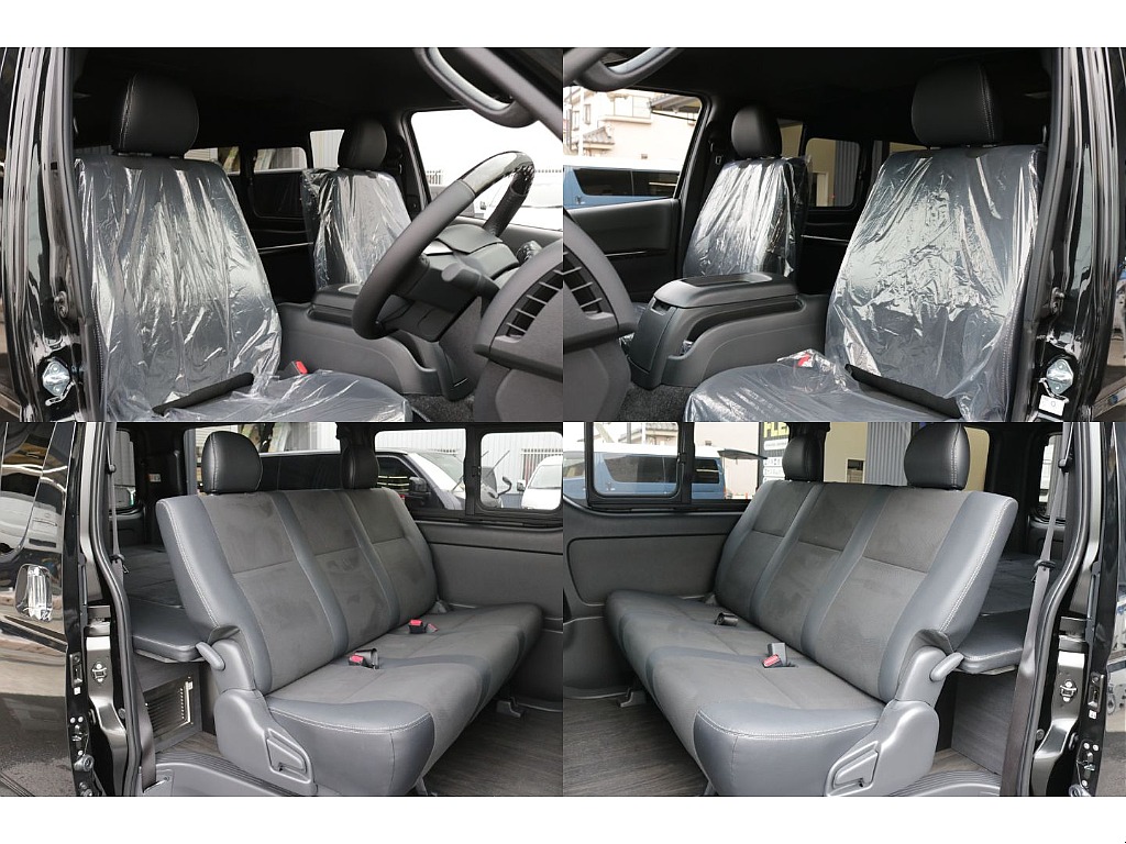 ダークプライムⅡ専用のハーフレザー調シート装備！！