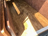 茶木目調　床張り施工済み♪