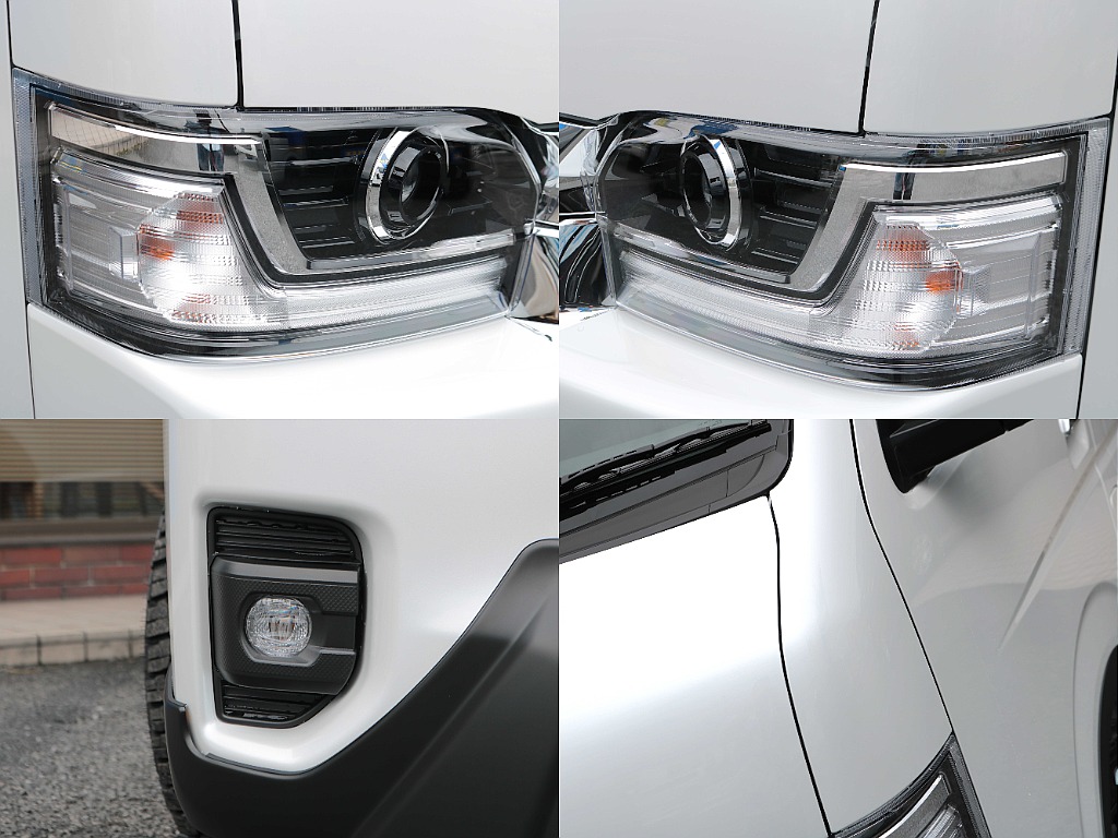 新搭載！！Bi-beam LEDヘッドランプ！！ ロービーム・ハイビーム一体型の高輝度LED＆夜間走行時の視認性・対向車などからの被視認性もアップ！！☆