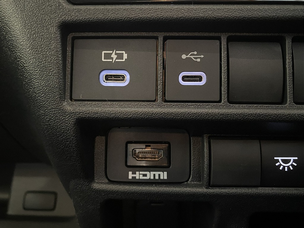 TYPE-C USB、HDMIポート！