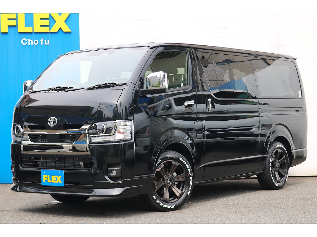 【新車9型】ハイエースバン ダークプライムⅡ ガソリン2WD！