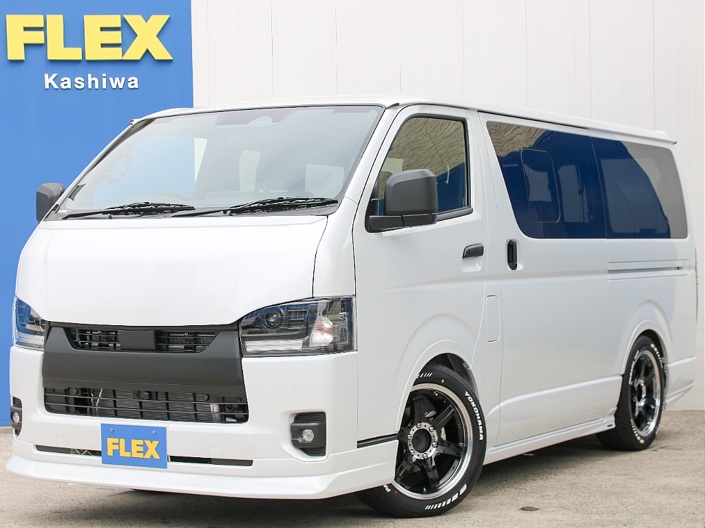 新車ハイエースバン スーパーGL ダークプライムⅡ ガソリン2WD 67 ROKU NANA フルエアロパッケージ 入庫致しました！！