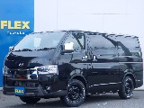 現行9型ハイエースバンオリジナル内装架装入庫です♪